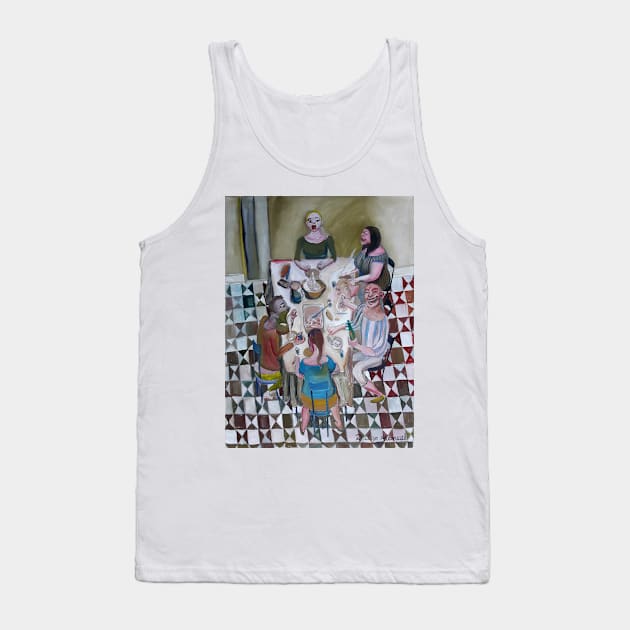 family dinner Tank Top by diegomanuel